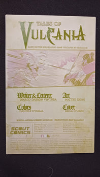 Tales of Vulcania #1 - Inside Front Cover - Yellow - Comic Printer Plate - PRESSWORKS