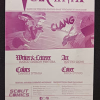 Tales of Vulcania #1 - Inside Front Cover - PRESSWORKS - Comic Art -  Printer Plate - Magenta