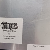 By The Horns Dark Earth #7 - Page 17 - PRESSWORKS - Comic Art -  Printer Plate - Yellow