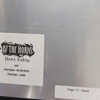 By The Horns Dark Earth #7 - Page 17 - PRESSWORKS - Comic Art -  Printer Plate - Black
