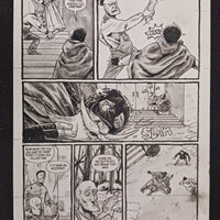 The Life and Death of the Brave Captain Suave #5 - Page 21 - PRESSWORKS - Comic Art -  Printer Plate - Black