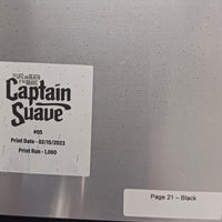 The Life and Death of the Brave Captain Suave #5 - Page 21 - Magenta - Comic Printer Plate - PRESSWORKS