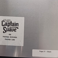 The Life and Death of the Brave Captain Suave #5 - Page 21 - PRESSWORKS - Comic Art -  Printer Plate - Black