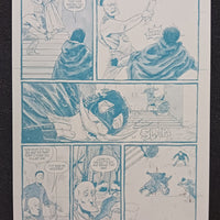 The Life and Death of the Brave Captain Suave #5 - Page 21 - Cyan - Comic Printer Plate - PRESSWORKS