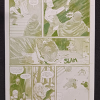 The Life and Death of the Brave Captain Suave #5 - Page 21 - Yellow - Comic Printer Plate - PRESSWORKS