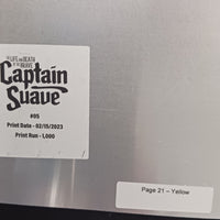The Life and Death of the Brave Captain Suave #5 - Page 21 - Yellow - Comic Printer Plate - PRESSWORKS