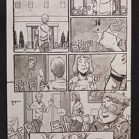 The Life and Death of the Brave Captain Suave #5 - Page 24 - Black - Comic Printer Plate - PRESSWORKS