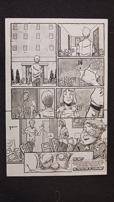 The Life and Death of the Brave Captain Suave #5 - Page 24 - PRESSWORKS - Comic Art -  Printer Plate - Black