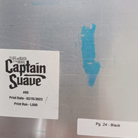 The Life and Death of the Brave Captain Suave #5 - Page 24 - Black - Comic Printer Plate - PRESSWORKS