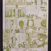 The Life and Death of the Brave Captain Suave #5 - Page 24 - Yellow - Comic Printer Plate - PRESSWORKS
