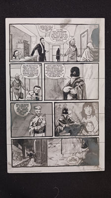 The Life and Death of the Brave Captain Suave #5 - Page 7 - PRESSWORKS - Comic Art -  Printer Plate - Black