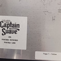 The Life and Death of the Brave Captain Suave #5 - Page 7 - Yellow -  Comic Printer Plate - PRESSWORKS