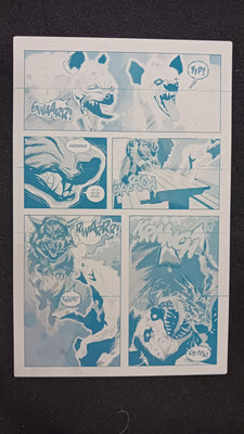 Shepherd: The Tether #1 - Page 6 - Cyan - Comic Printer Plate - PRESSWORKS