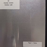 Shepherd: The Tether #1 - Page 1 - Yellow - Comic Printer Plate - PRESSWORKS
