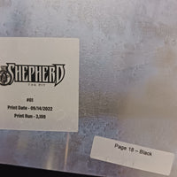Shepherd: The Pit #1 - Page 18 - Black - Comic Printer Plate - PRESSWORKS