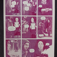 Vanity #3 - Page 27 - PRESSWORKS - Comic Art - Printer Plate - Magenta