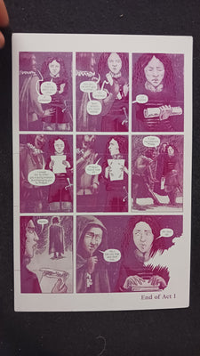 Vanity #3 - Page 27 - PRESSWORKS - Comic Art - Printer Plate - Magenta
