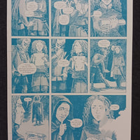 Vanity #3 - Page 27 - Cyan - Comic Printer Plate - PRESSWORKS