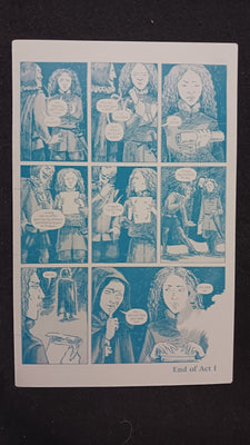 Vanity #3 - Page 27 - Cyan - Comic Printer Plate - PRESSWORKS