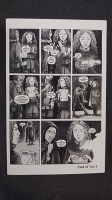Vanity #3 - Page 27 - PRESSWORKS - Comic Art - Printer Plate - Black