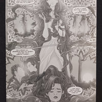 Snow White Zombie Apocalypse #2 - Page 17 - PRESSWORKS - Comic Art -  Printer Plate - Black