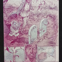 Forever Forward #5 - Page 1 - PRESSWORKS - Comic Art -  Printer Plate - Magenta