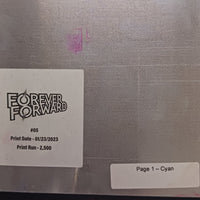 Forever Forward #5 - Page 1 - PRESSWORKS - Comic Art -  Printer Plate - Cyan