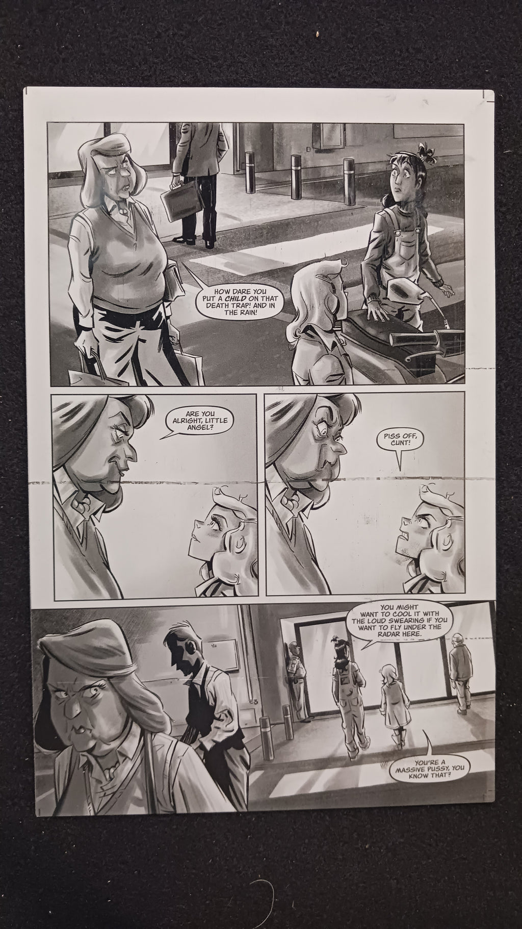 She Bites Trade Paperback - Page 35 - Black - Comic Printer Plate - PRESSWORKS