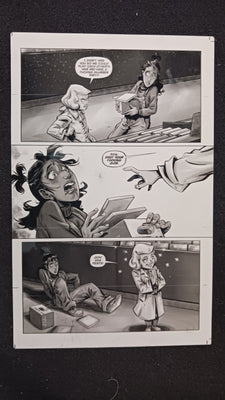 She Bites Trade Paperback - Page 40 - PRESSWORKS - Comic Art - Printer Plate - Black