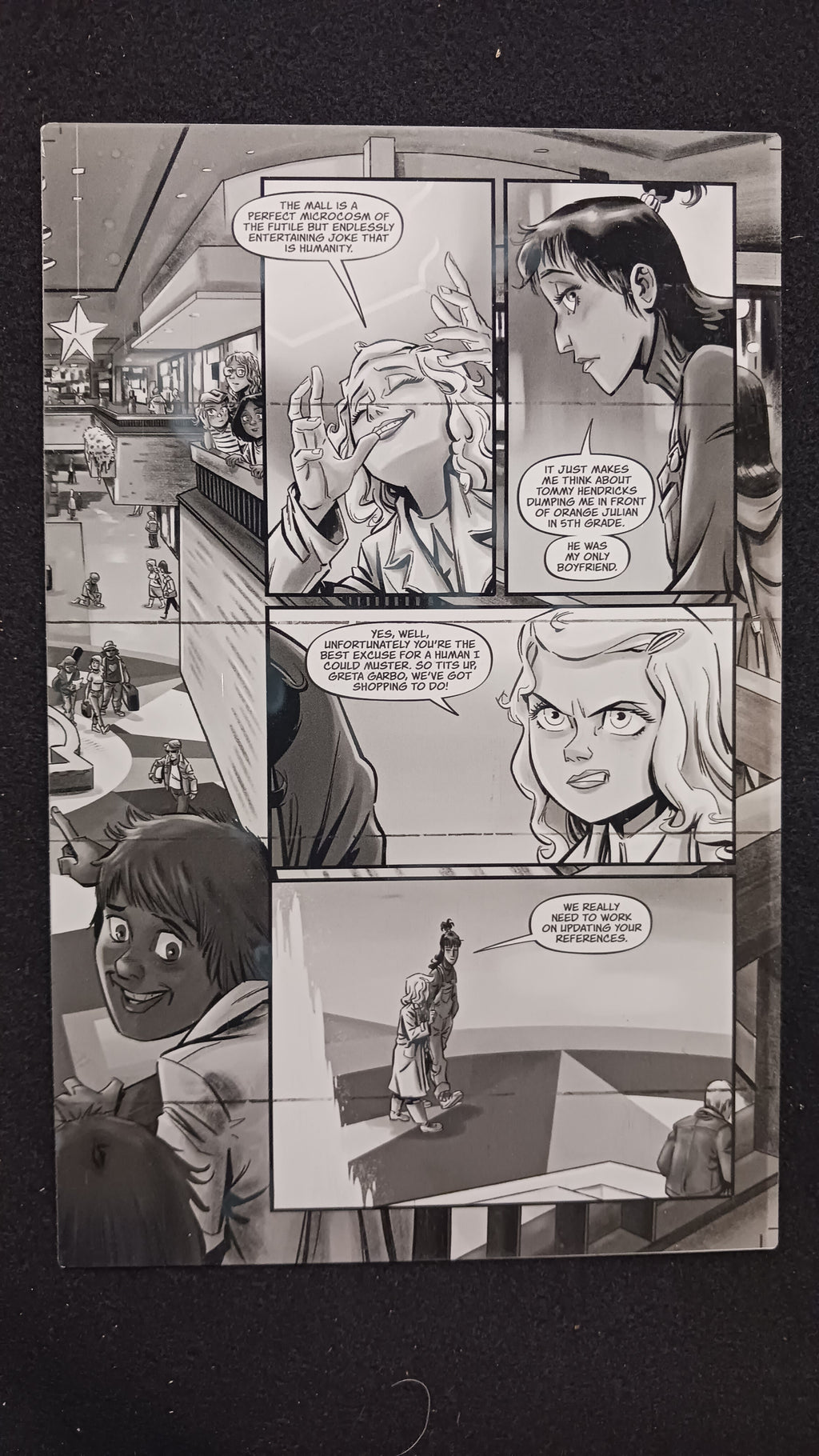 She Bites Trade Paperback - Page 36 Splash - Magenta - Comic Printer Plate - PRESSWORKS