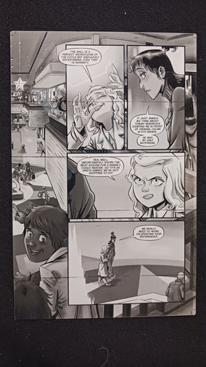 She Bites Trade Paperback - Page 36 Splash - Magenta - Comic Printer Plate - PRESSWORKS