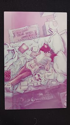 She Bites Trade Paperback - Page 1 Splash - Magenta - Comic Printer Plate - PRESSWORKS