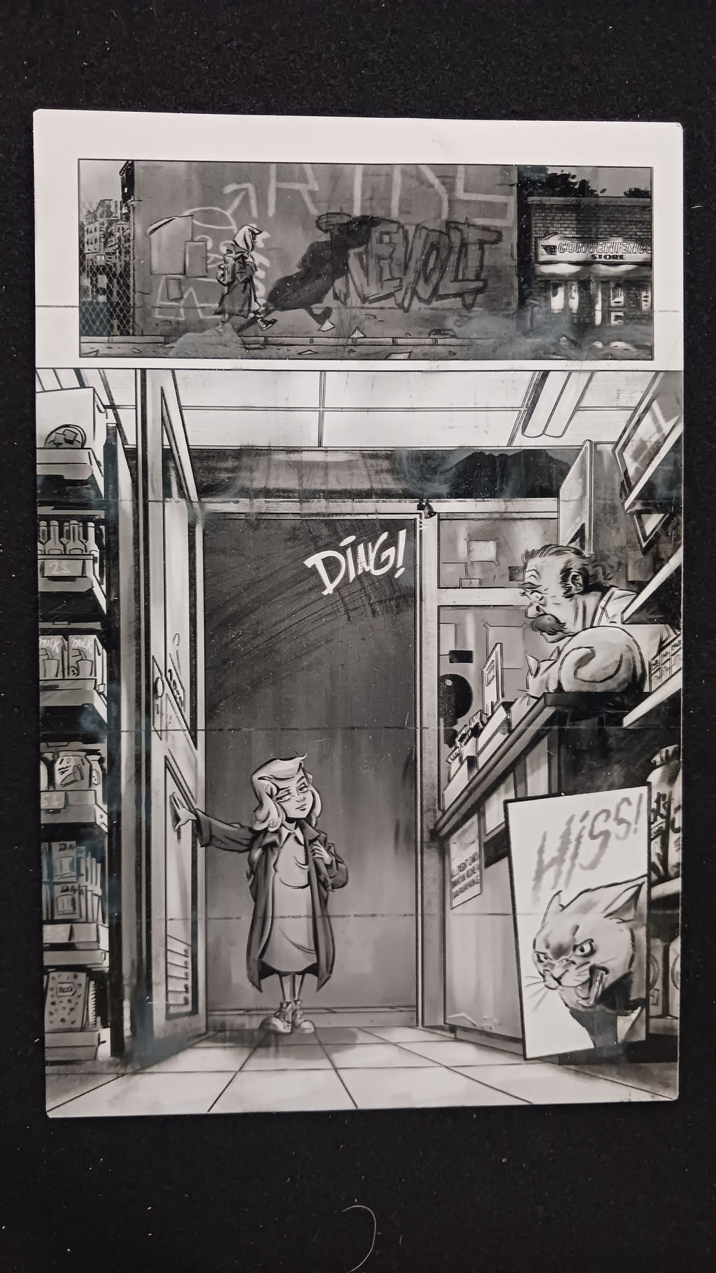 She Bites Trade Paperback - Page 4 - Black - Comic Printer Plate - PRESSWORKS