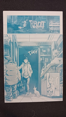 She Bites Trade Paperback - Page 12 - Cyan - Comic Printer Plate - PRESSWORKS