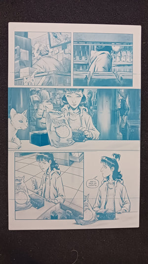 She Bites Trade Paperback - Page 13 - PRESSWORKS - Comic Art - Printer Plate - Cyan