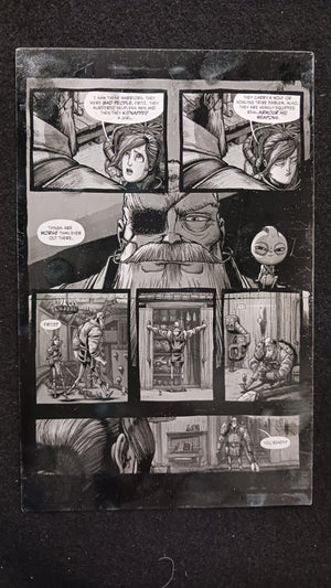Once Our Land Trade Paperback - Page 107 - Black - Comic Printer Plate - PRESSWORKS