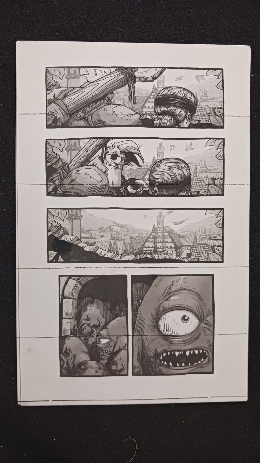 Once Our Land Trade Paperback - Page 55 - Black - Comic Printer Plate - PRESSWORKS