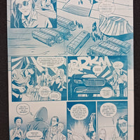 Killchella #2 - Page 13 - PRESSWORKS - Comic Art - Printer Plate - Cyan