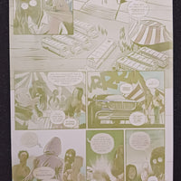 Killchella #2 - Page 13 - PRESSWORKS - Comic Art - Printer Plate - Yellow