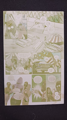 Killchella #2 - Page 13 - PRESSWORKS - Comic Art - Printer Plate - Yellow