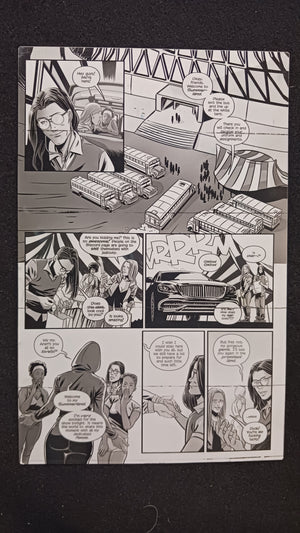 Killchella #2 - Page 13 - PRESSWORKS - Comic Art - Printer Plate - Black
