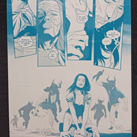 Killchella #4 - Page 18 - PRESSWORKS - Comic Art - Printer Plate - Cyan