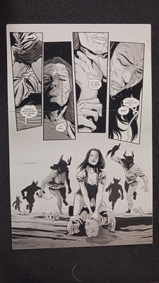 Killchella #4 - Page 18 - PRESSWORKS - Comic Art - Printer Plate - Black