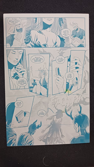 Killchella #4 - Page 10 - PRESSWORKS - Comic Art - Printer Plate - Cyan