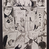 Killchella #4 - Page 10 - PRESSWORKS - Comic Art - Printer Plate - Black