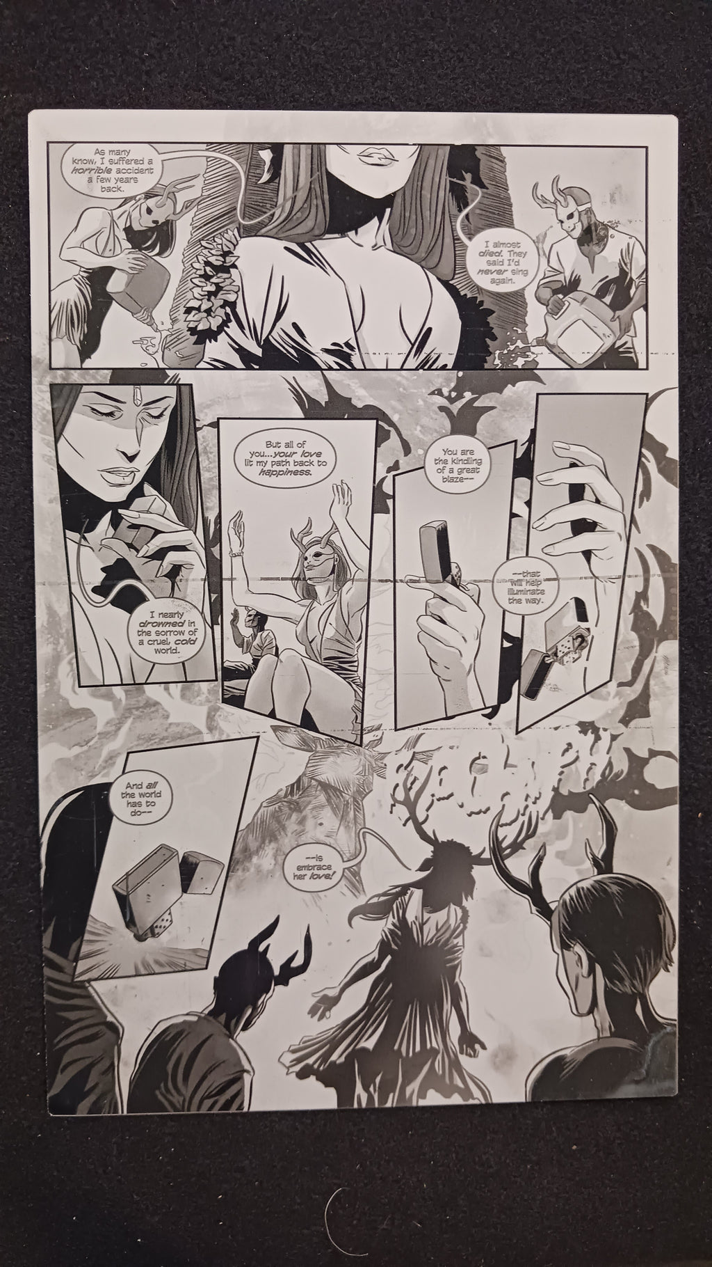 Killchella #4 - Page 10 - PRESSWORKS - Comic Art - Printer Plate - Black