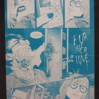 Killchella #4 - Page 20 - PRESSWORKS - Comic Art - Printer Plate - Cyan