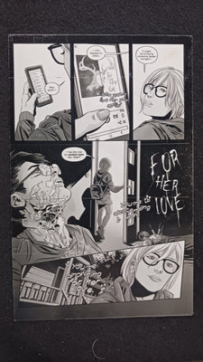 Killchella #4 - Page 20 - PRESSWORKS - Comic Art - Printer Plate - Black