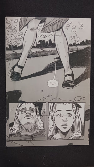 Banshees #2 - Page 22 Splash - PRESSWORKS - Comic Art - Printer Plate - Black
