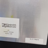 Playthings #5 - Page 18 - PRESSWORKS - Comic Art - Printer Plate - Magenta